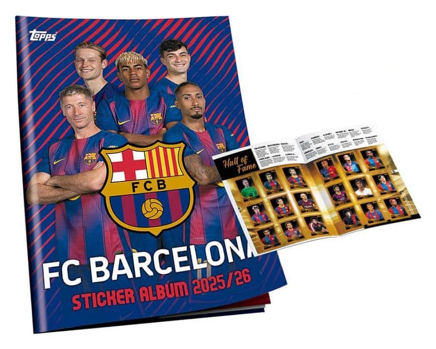 FC Barcelona 2025/26 Sticker Collection  Album Set