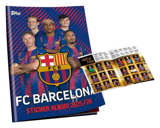 FC Barcelona 2025/26 Sticker Collection  Album Set