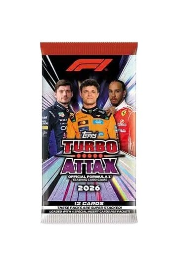 Formula 1 Turbo Attax 2026 Trading Cards Booster Pack