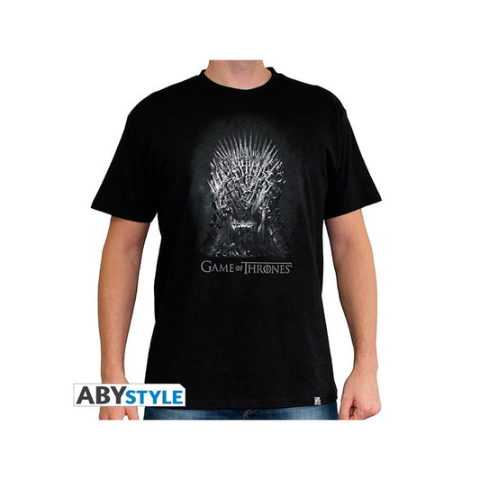 GAME OF THRONES - Tshirt "Iron throne" man