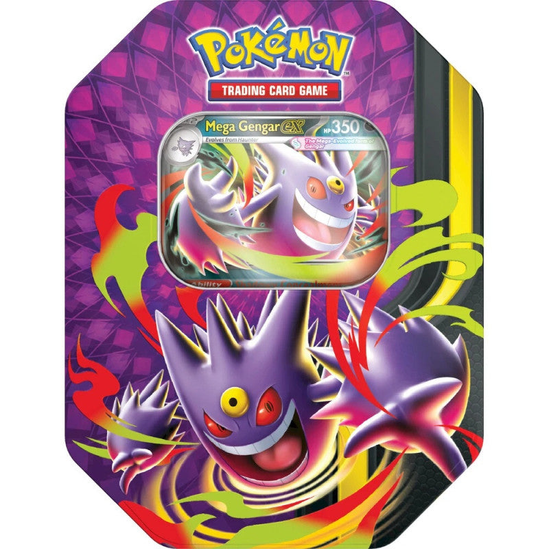 Pokémon Mega Gengar ex Tin (4 Pack) (ENG)