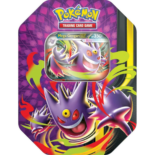 Pokémon Mega Gengar ex Tin (4 Pack) (ENG)