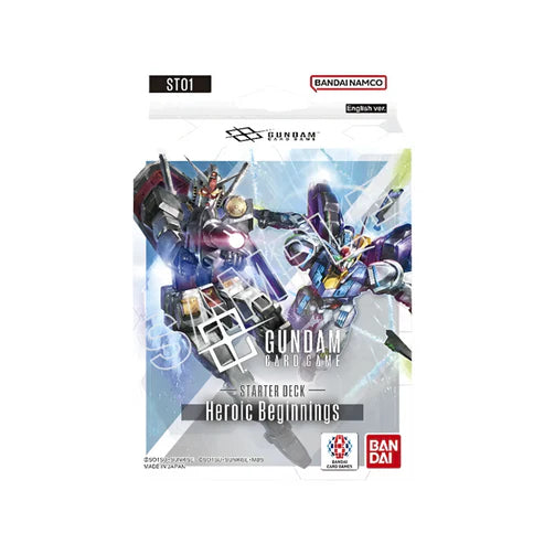Gundam Card Game Starter Deck Heroic Beginnings [ST01]