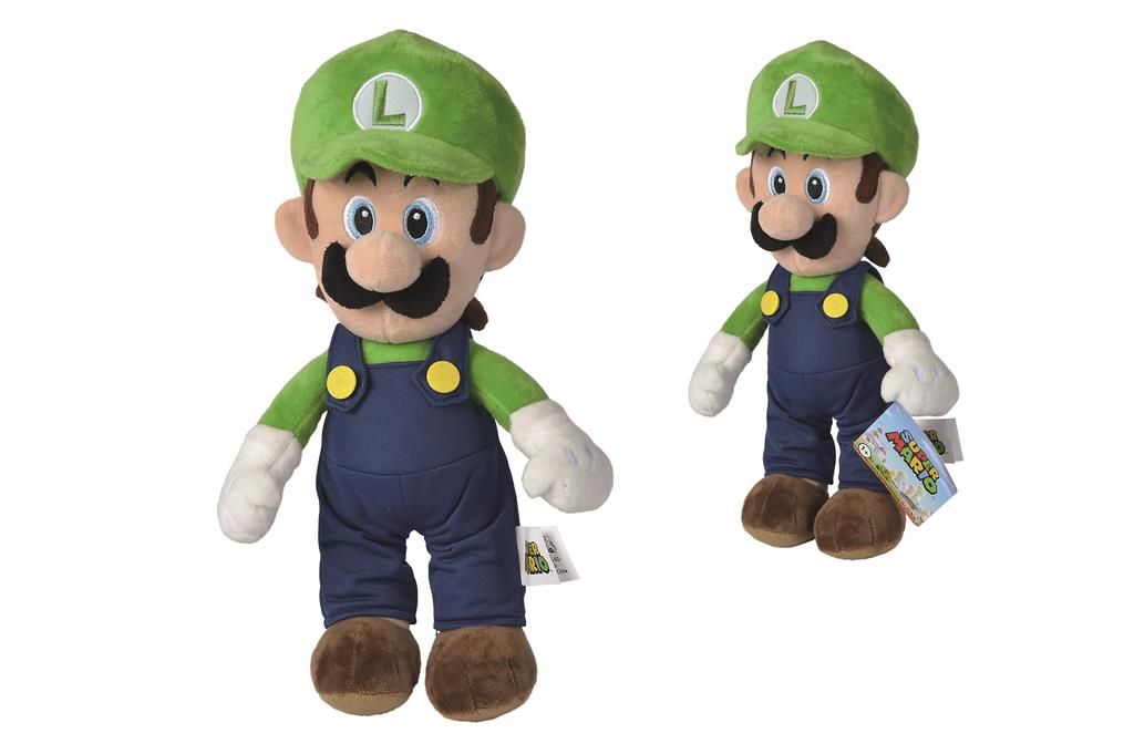 Super Mario Plush Figure Luigi 30cm