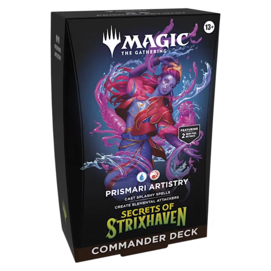 Magic The Gathering: Secrets of Strixhaven Prismari Artistry Commander Deck