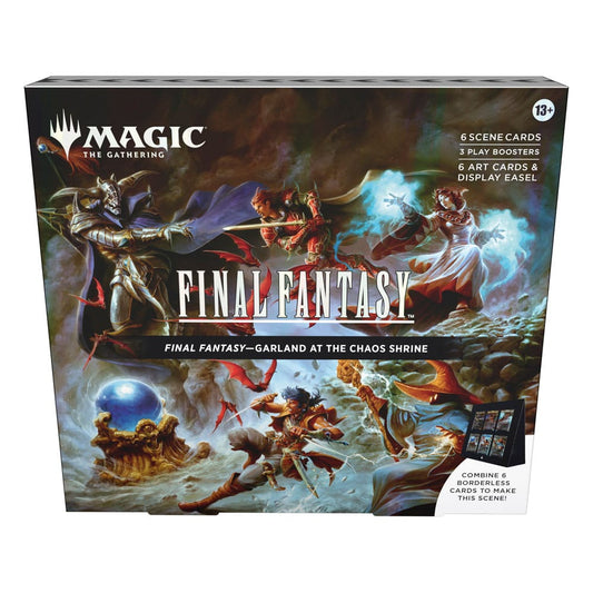Magic the Gathering Final Fantasy Scene Box (Garland at the Chaos Shrine)