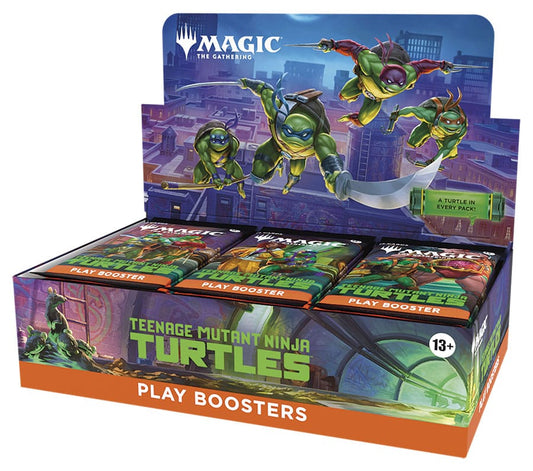 Magic the Gathering Teenage Mutant Ninja Turtles Play Booster Display