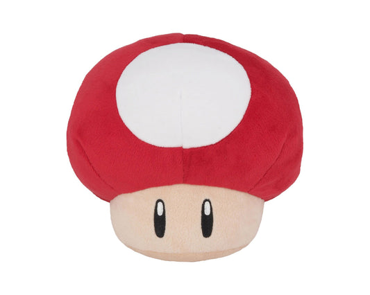 Mario Kart Mocchi-Mocchi Plush Figure Roter Pilz