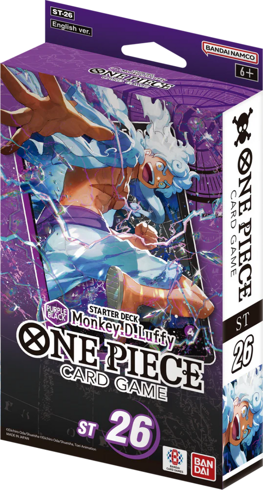 One Piece Card Game: Purple/Black Monkey.D.Luffy Starter Deck