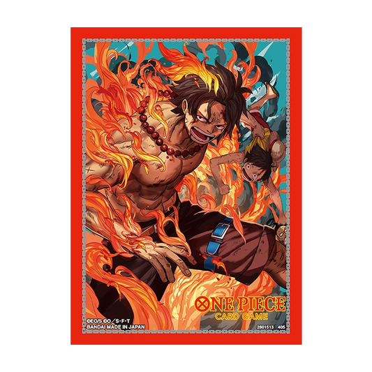 One Piece Card Game Sleeves TCG+ Stores Lim. Edit. Vol.5 (Portgas.D.Ace)
