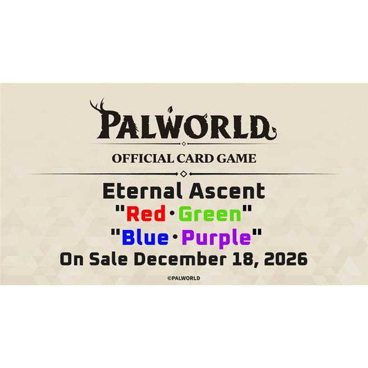 Palworld TD03 Trial Deck Eternal Ascent Red - Green