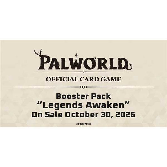 Palworld Official Card Game Legends Awaken Booster Display (BP02)