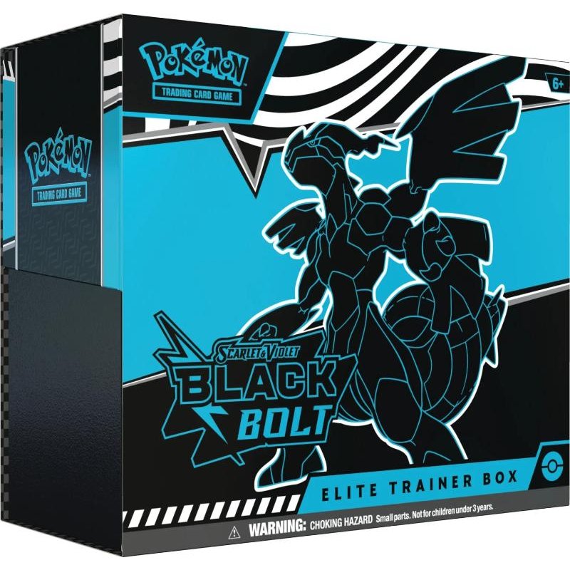 Pokemon TCG - Scarlet & Violet 10.5: Black Bolt Elite Trainer Box