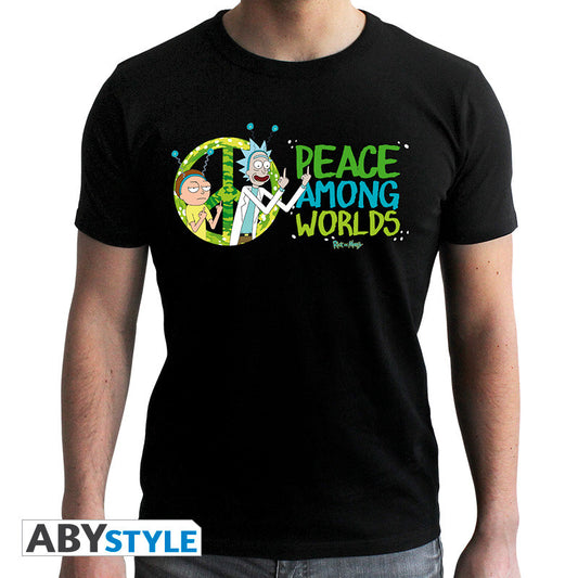RICK AND MORTY - Tshirt unisex black