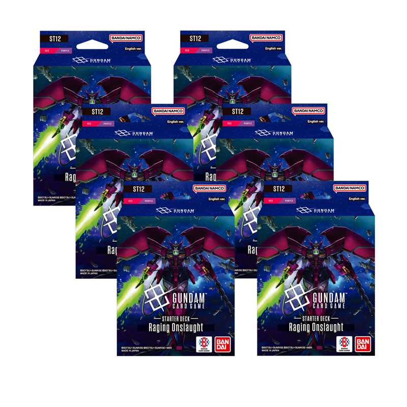 Gundam Card Game Starter Deck Raging Onslaught [ST-12]
