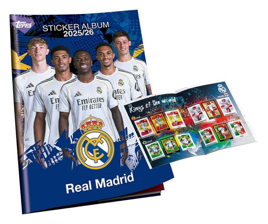 Real Madrid 2025/26 Sticker Collection Album  Set