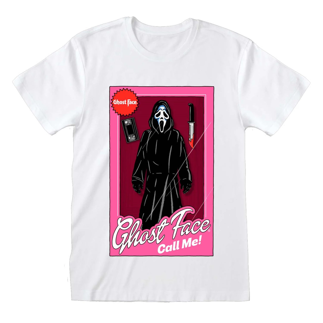 Scream T-Shirt Ghost Face Doll Package Size XL