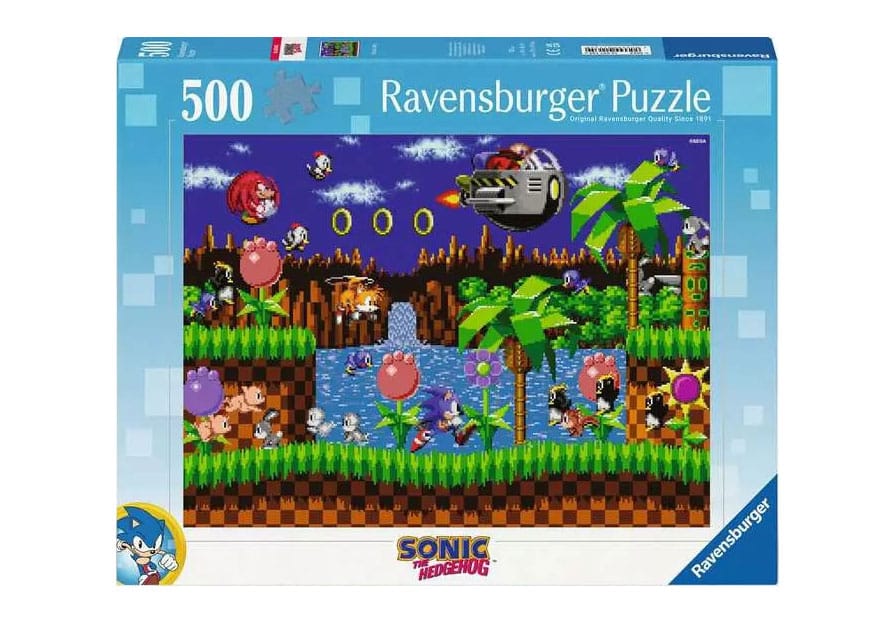 Sonic - The Hedgehog Jigsaw Puzzle Classic  Sonic (500 pieces)