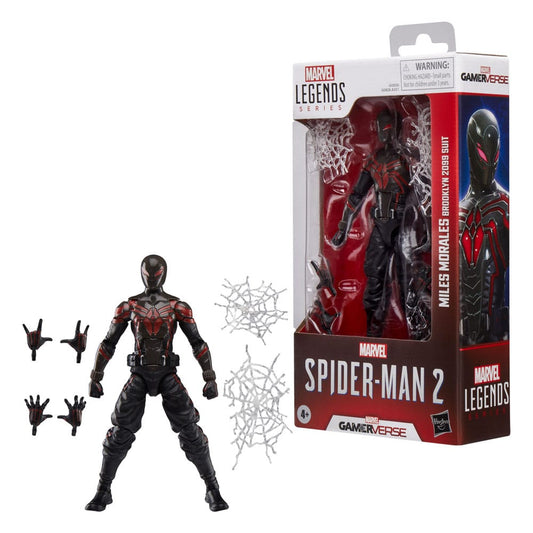 Spider-Man 2 Marvel Legends Gamerverse Action Figure Miles Morales (Brooklyn 2099 Suit) 15 cm