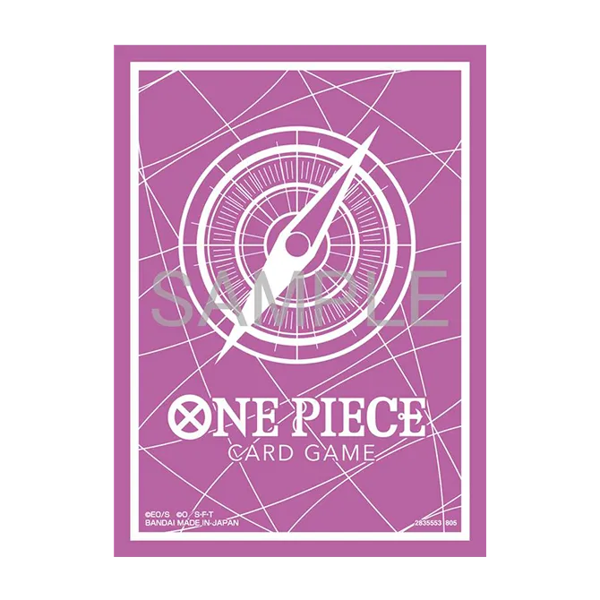 One Piece Card Game Official Sleeves 13 (Standard Purple)