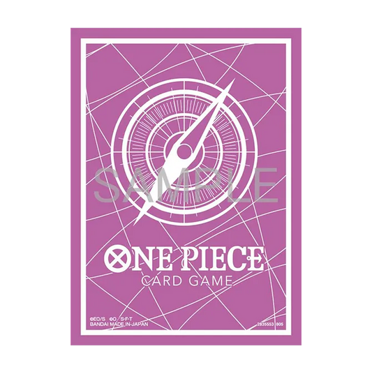 One Piece Card Game Official Sleeves 13 (Standard Purple)