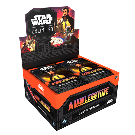 Star Wars: Unlimited - A Lawless Time Booster Display