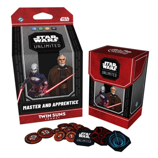 Star Wars: Unlimited - Twin Suns Deck Master and Apprentice