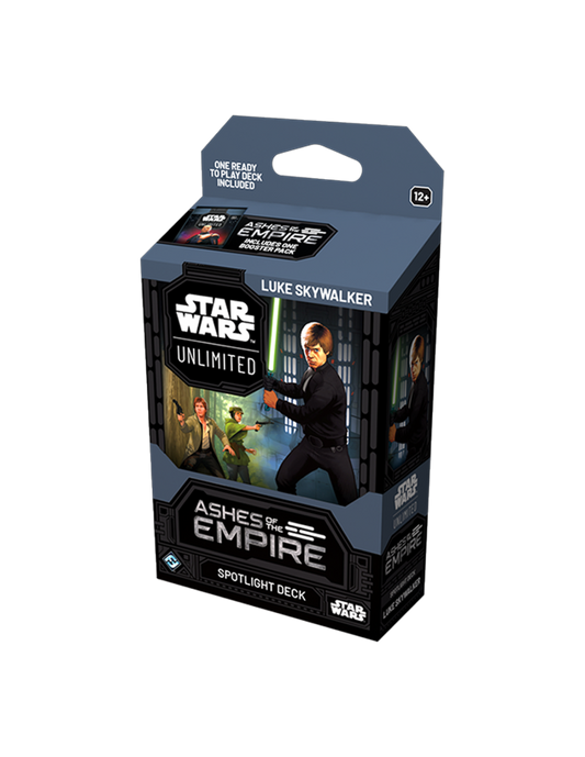 Star Wars Unlimited: Ashes of the Empire Spotlight Deck Luke Skywalker