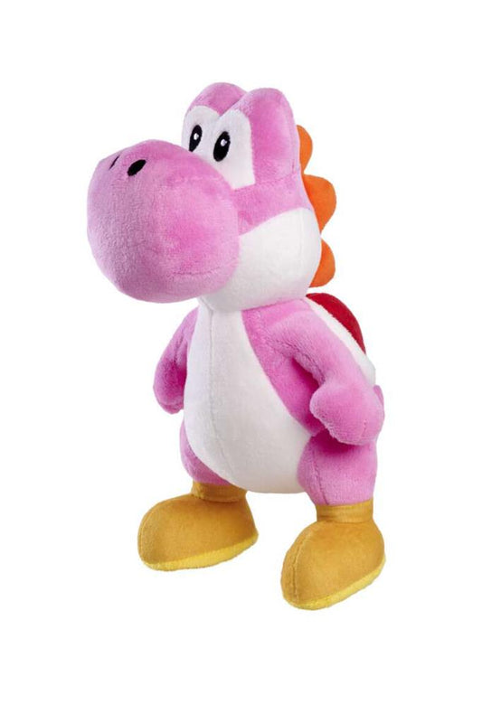 Super Mario - Plush Figure - Yoshi rosa, 20cm