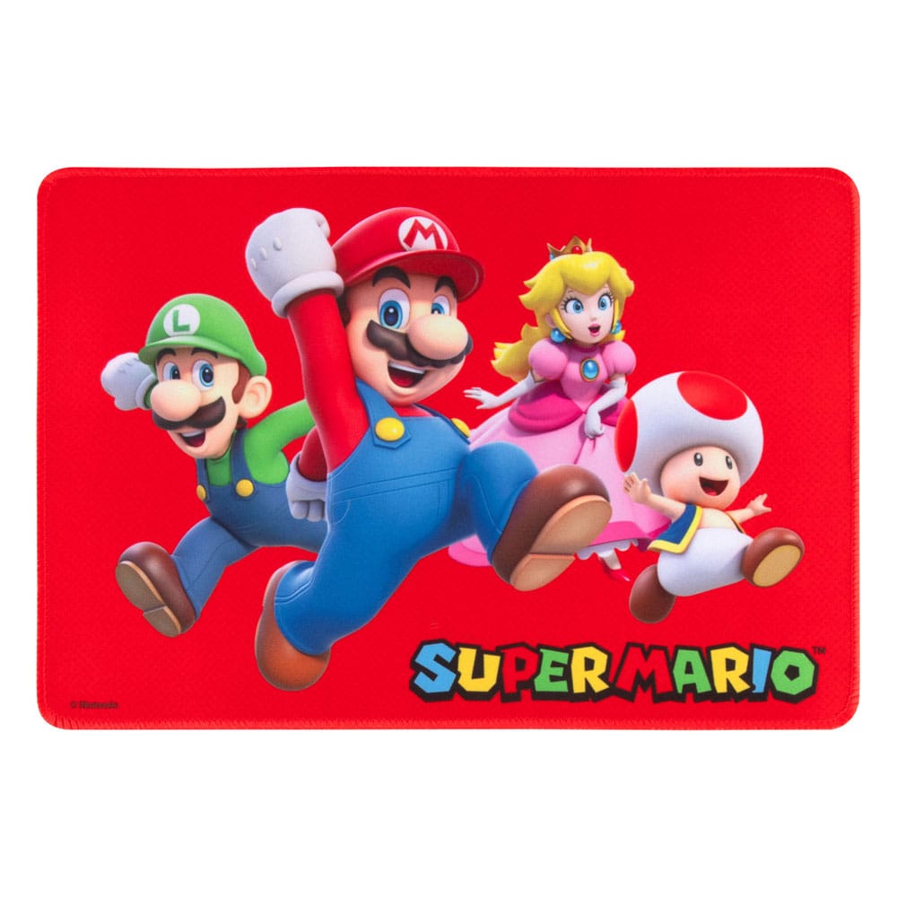 Spring Pad Mario Super Mario Mousepad Group 35 x 25 cm – spelgalaxen
