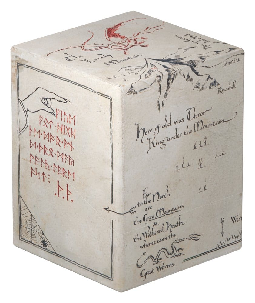 Ultimate Guard Boulder™ Deck Case 100+ Standard Size "The Hobbit" - Thrór's Map (Glow in the Dark)
