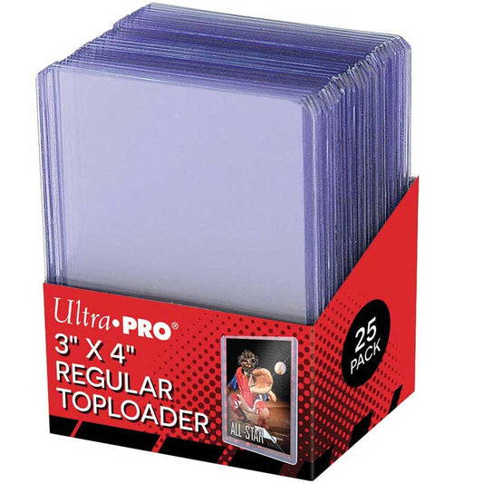 Ultra PRO: Regular Toploader 3x4 Clear (25pcs)