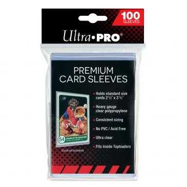 Ultra Pro Card Sleeves Soft Premium Clear 66x94mm (100)