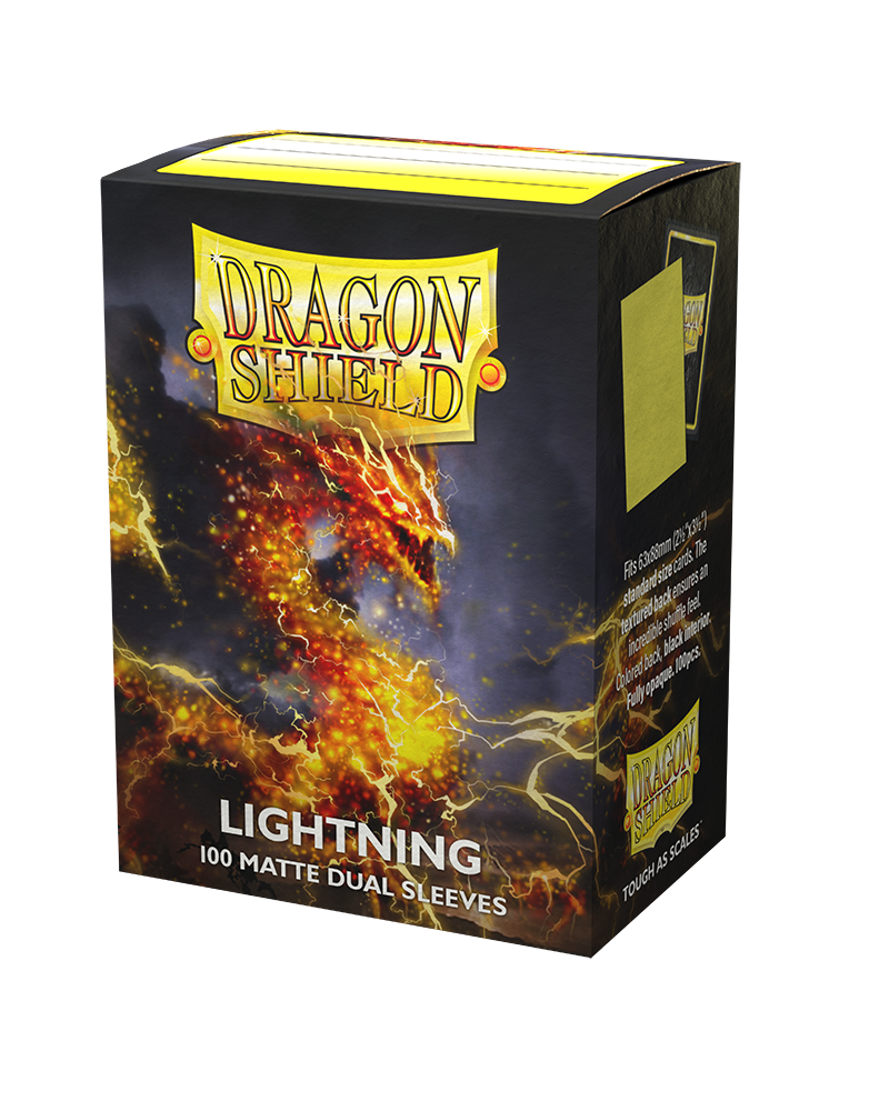 Dragon Shield 100 Sleeves Matte Dual Lightning
