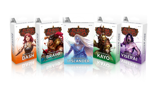 Flesh & Blood TCG - Silver Age: Chapter 1, (5 Decks)