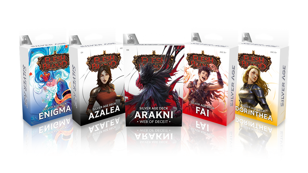 Flesh & Blood TCG - Silver Age: Chapter 2, (5 Decks)