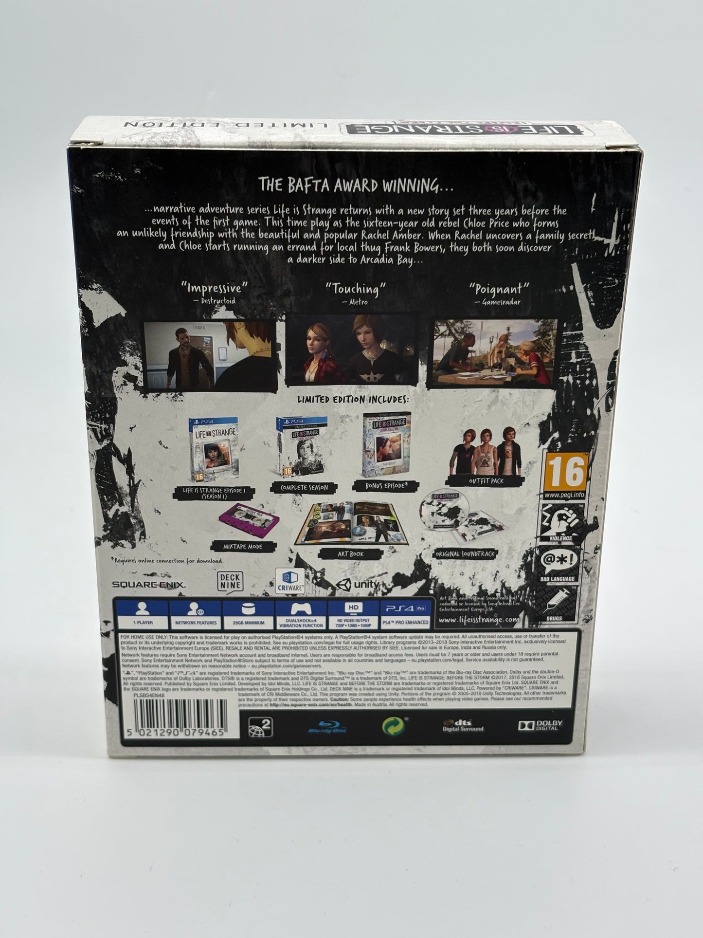 Life is Strage Before The Storm Limited Edition