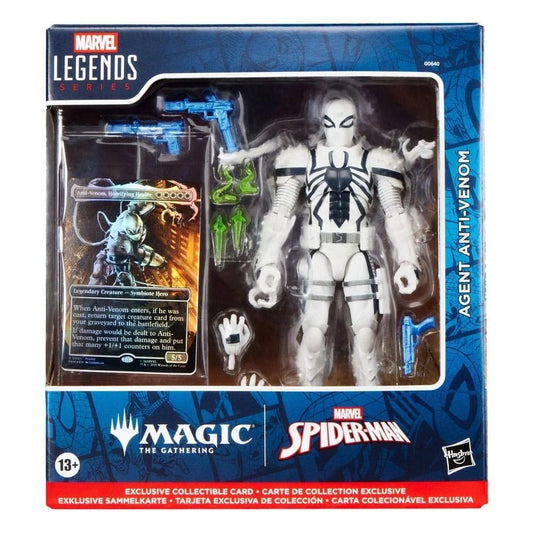 Marvel Legends Magic: The Gathering Action Figure Agent Anti-Venom (plus Exclusive Foil Card) 15 cm