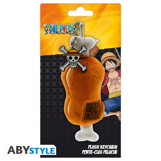 ONE PIECE - Plush Keychain "Meat on a bone"