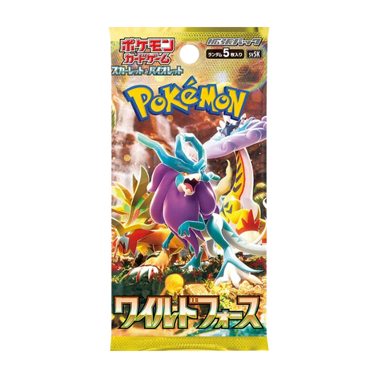 Wild force Booster Pack (Japansk)